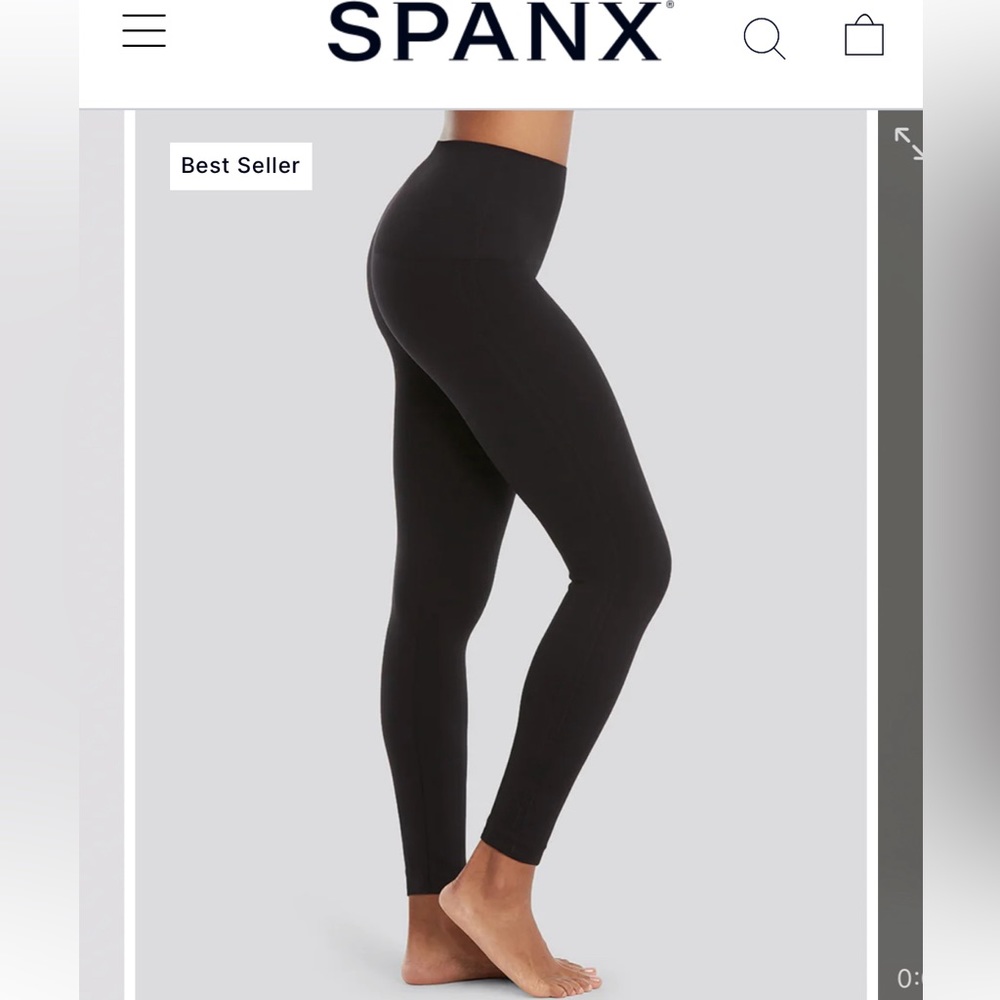 Spanx seamless leggings